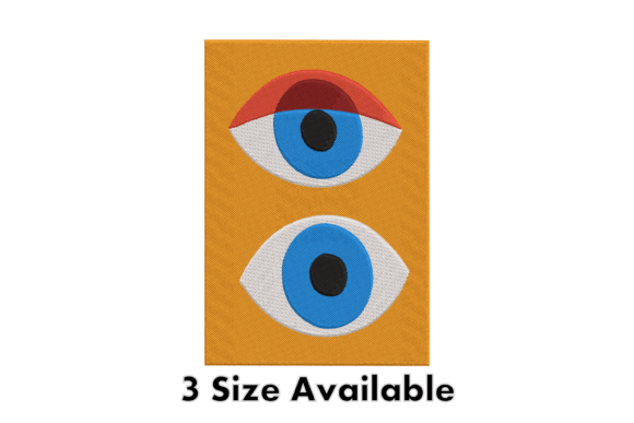 Abstract Eye Embroidery Design: A Boho Seller’s Must-Have?