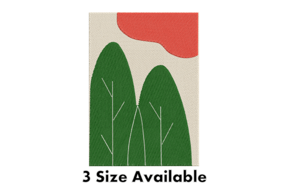 Abstract Tree Landscape Embroidery: A Designer’s Review for Gift Makers