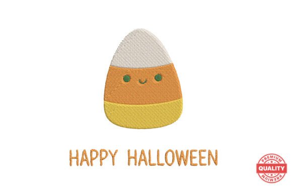 Cute Candy Corn Halloween Embroidery: A Seasonal Designer’s Review