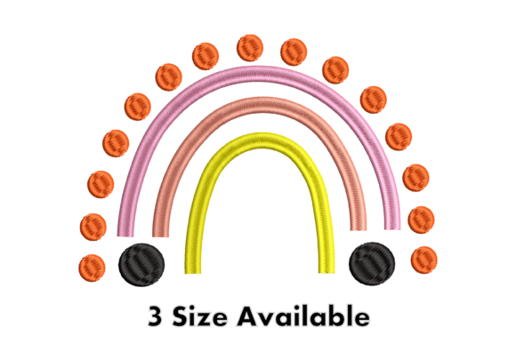 Cute Rainbow Embroidery Design Review for Etsy Sellers