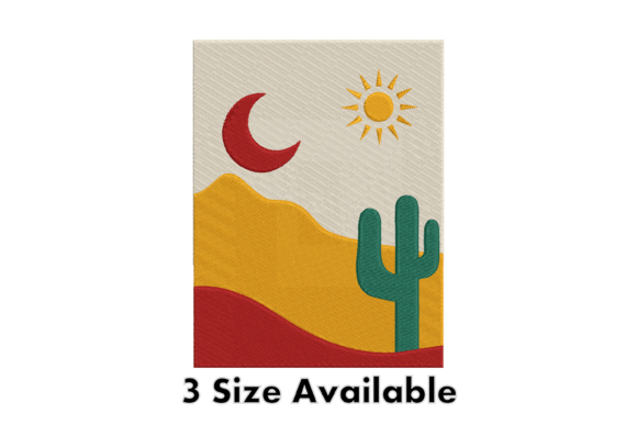 Desert Cactus Sun Moon Embroidery: A Designer’s Review for Small Business Branding