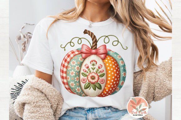 Faux Floral Embroidery Pumpkin Quilt PNG: A Designer’s Review for Boutique Apparel