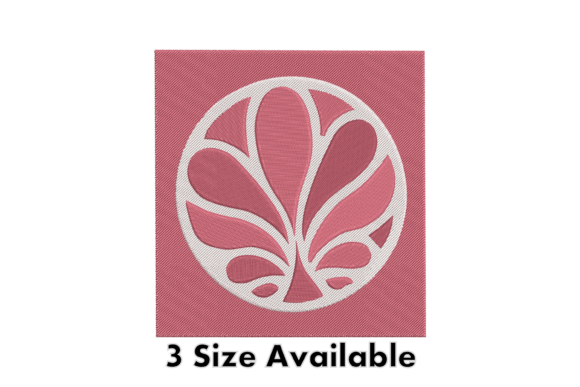 Round Floral Abstract Embroidery File Review for Real Embroidery Projects